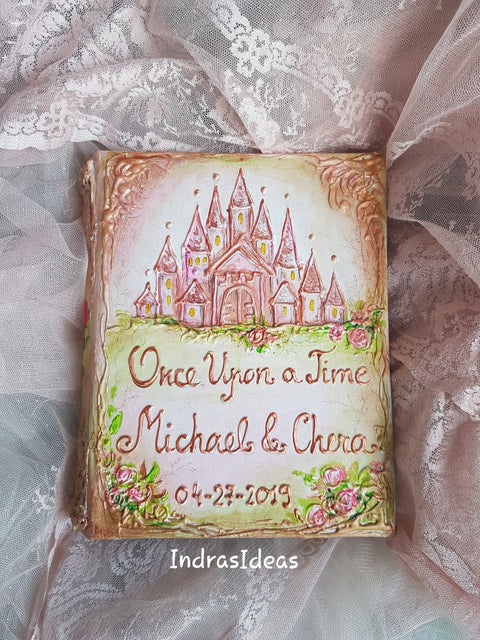 Autumn, fall wedding, guest book, Quiceañera event Guest Book and Set