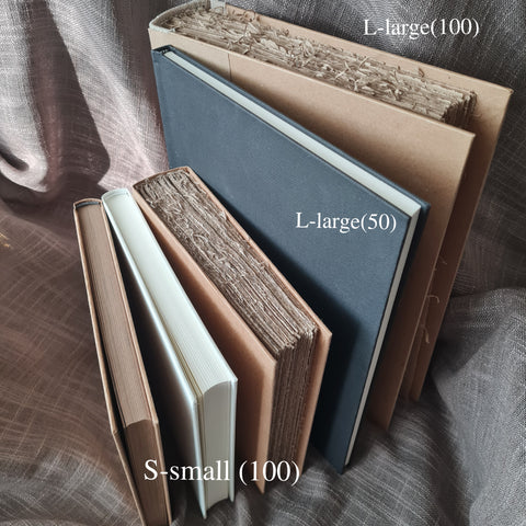 Romantic Castle in Autumn, wedding guest book. S/L books and set.