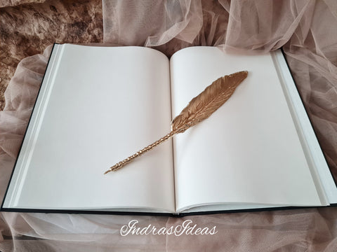 Hallowedding guestbook, tree of live, whomping willow tree guest book. S/L Books and sets