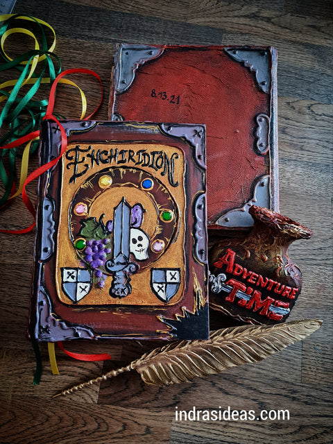 Adventure time, Enchiridion book and set.