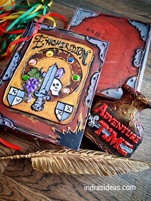 Adventure time, Enchiridion book and set.