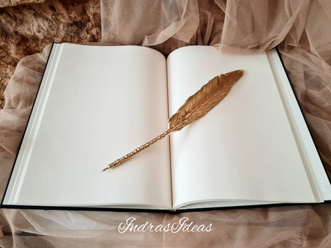 Lily of the valley wedding guest book, Large Books and Set