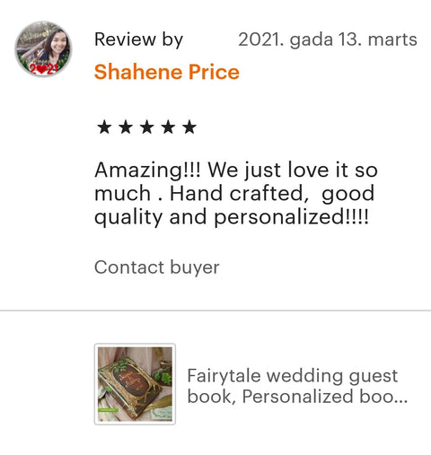 Guest book-Quinceanera with two birds in a fairy forest, All Sizes Book and Set