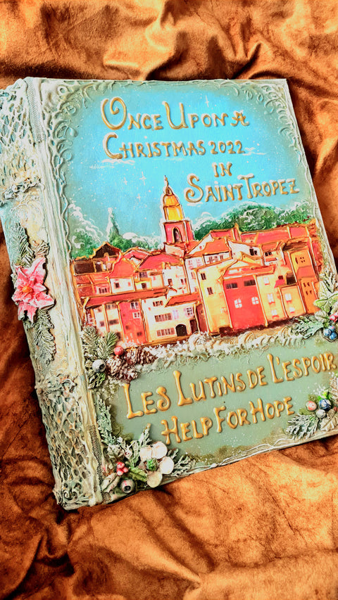 Custom Venue Illustration Guest Book – Personalized 3D Keepsake Album for Weddings & Estates