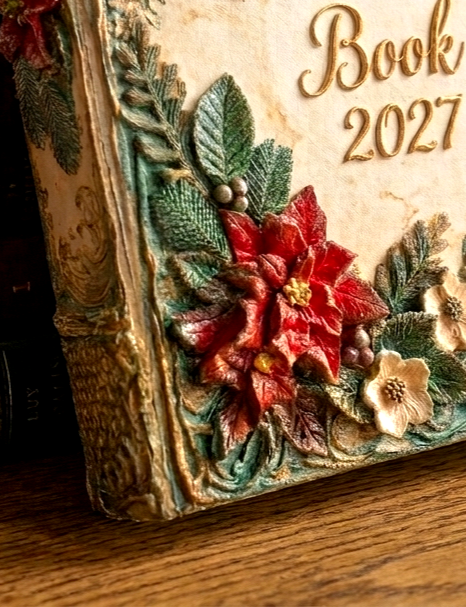 Personalized 3D Sculpted Christmas Book – Custom Holiday Photo Album & Family Memory Keepsake