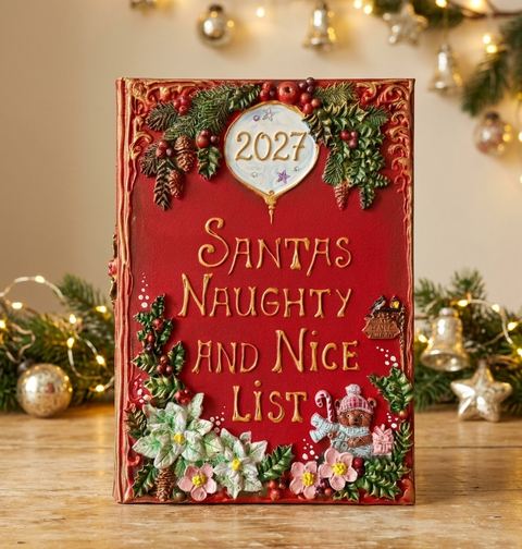 Personalized Christmas Memory Book – Custom Family Holiday Keepsake