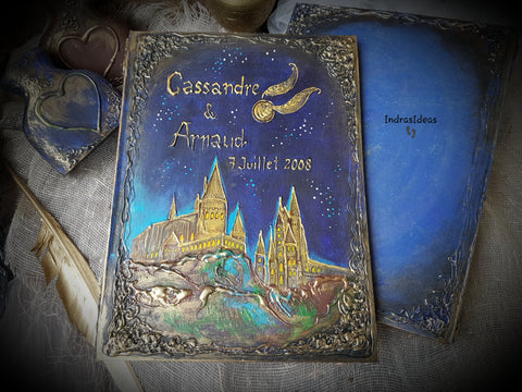 Magic School guest book, Large book only