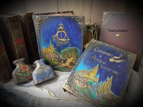 Magic School guest book, Large book only