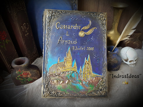 Magic School guest book, Large book only