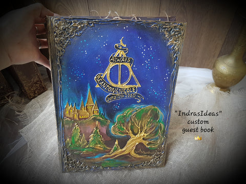 Magic School guest book, Large book only