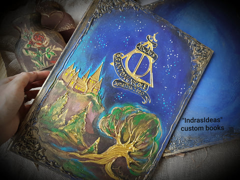 Magic School guest book, Large book only