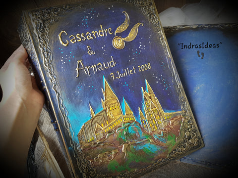 Magic School guest book, Large book only