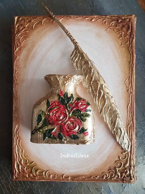 Personalized Penholder Set