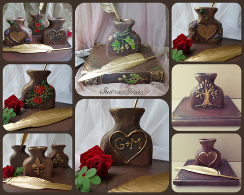 Personalized Penholder Set