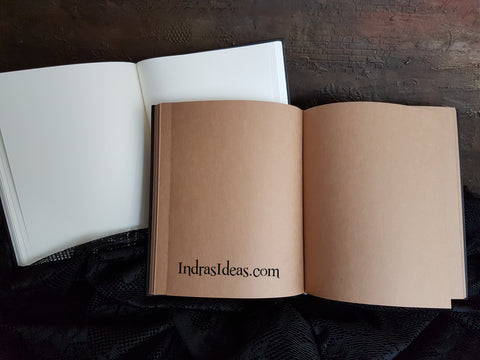 Black crow in red heart and bats. Black heart guest book. S book and set.