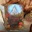 Romantic Castle in Autumn, wedding guest book. S/L books and set.