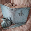 Silver wedding  guest book and set. Personalized guest book with castle