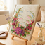 Handmade 3D Embroidered Floral Photo Album – Luxury Wedding & Family Keepsake