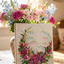 Handmade 3D Embroidered Floral Photo Album – Luxury Wedding & Family Keepsake