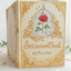 Custom Fairytale Wedding Guest Book with Enchanted Rose