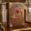 Be Our Guest Wedding Guest Book & Pen Set, Enchanted Rose Journal