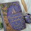 Purple wedding guest book, Large covers Books and Set